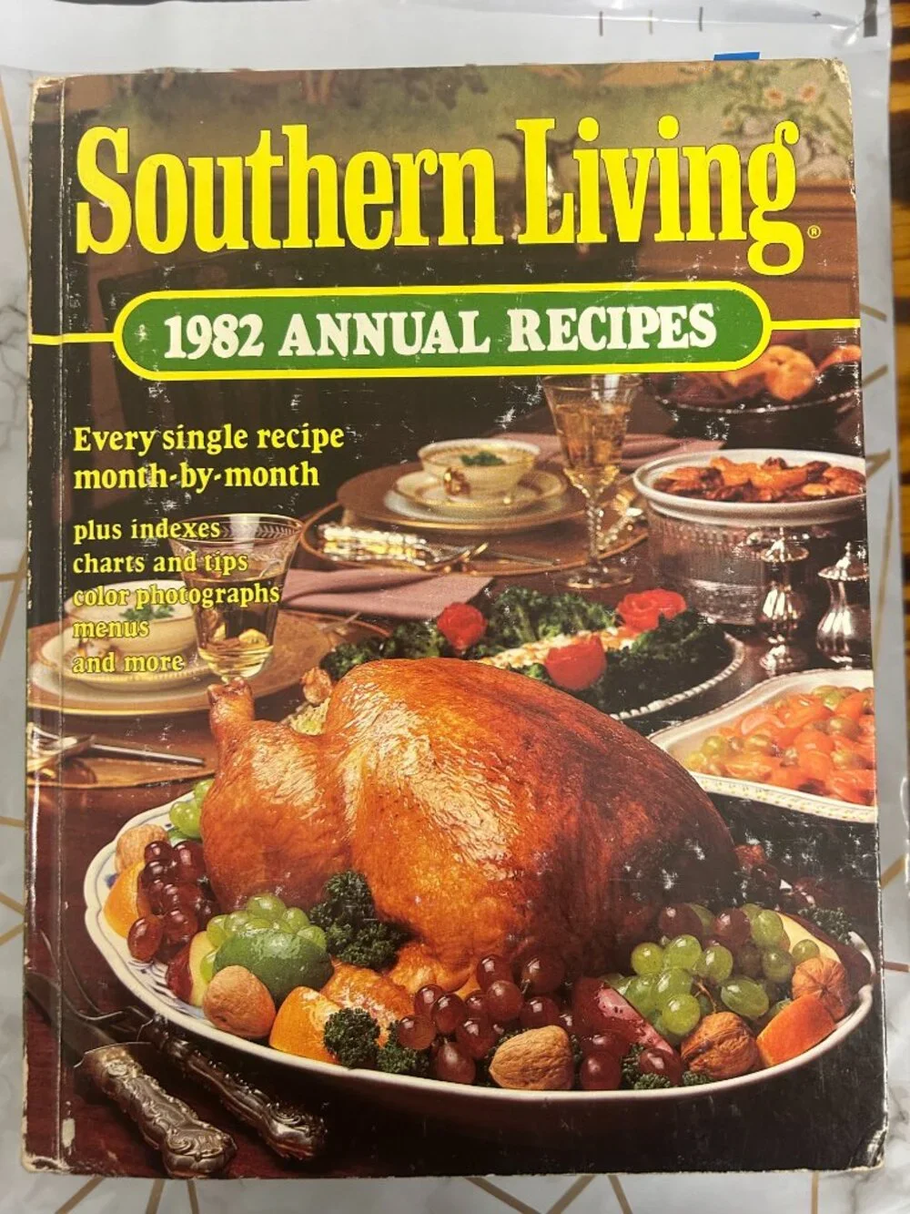 Southern Living 1982 Annual Recipe Cookbook